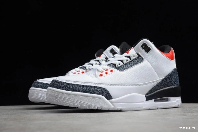 Red SE Jordan 3 CZ6431-100 Retro (2020) Fire Denim Air 0405